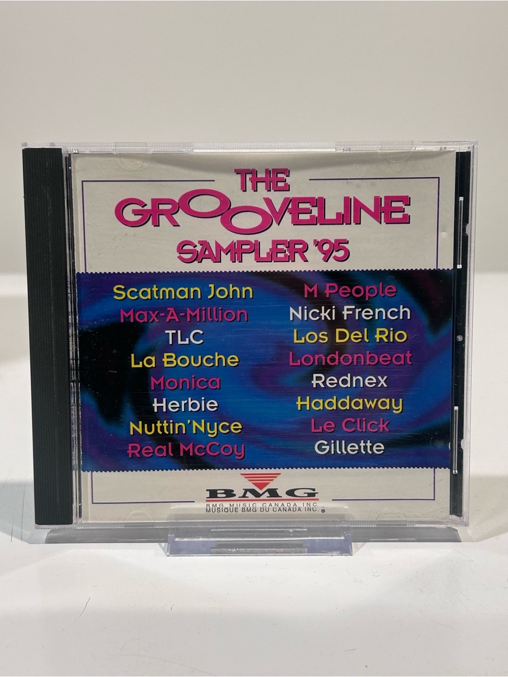 🤯5 for $20🤯 “The Grooveline Sampler ‘95” CD [Dance Pop House R&B]